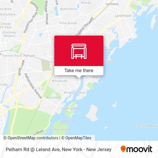 Pelham Rd @ Leland Ave map