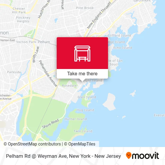 Pelham Rd @ Weyman Ave map