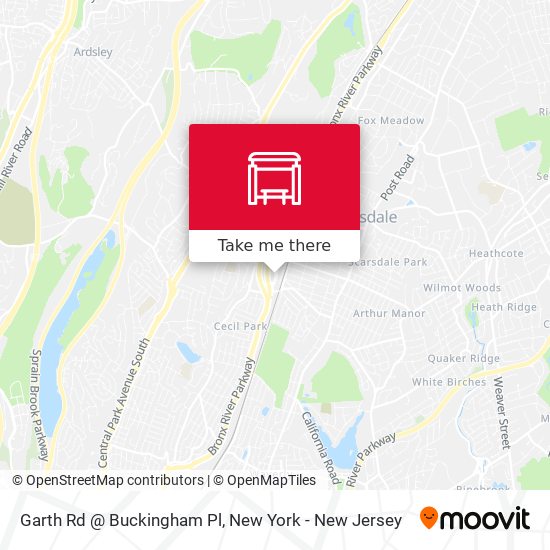 Mapa de Garth Rd @ Buckingham Pl