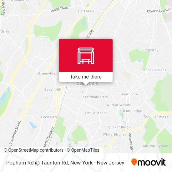 Popham Rd @ Taunton Rd map