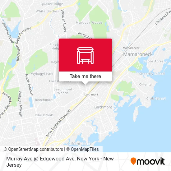 Murray Ave @ Edgewood Ave map