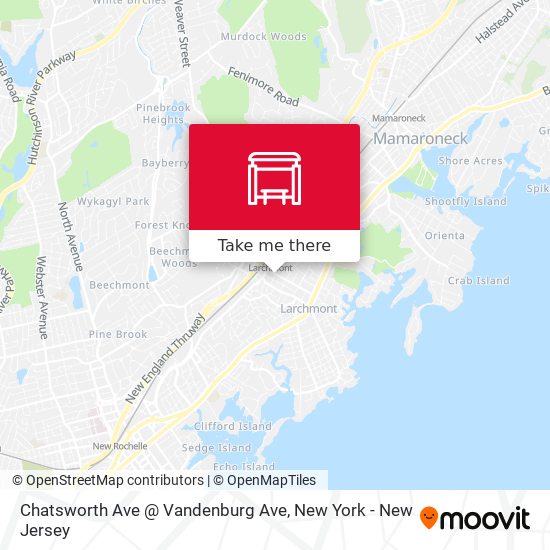 Chatsworth Ave @ Vandenburg Ave map