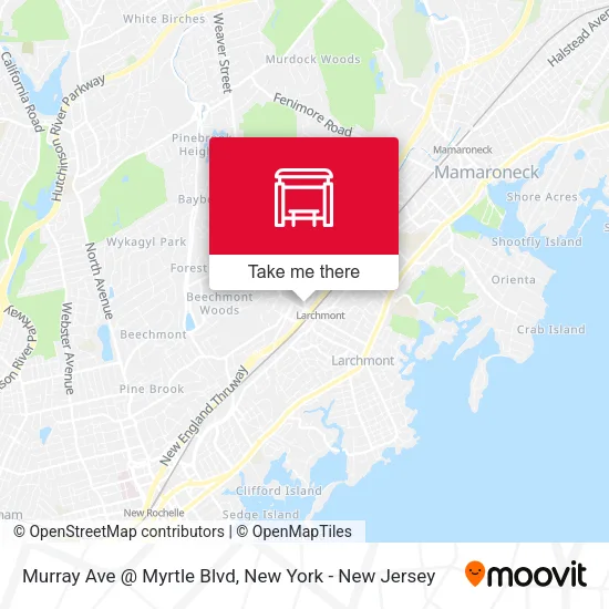 Mapa de Murray Ave @ Myrtle Blvd