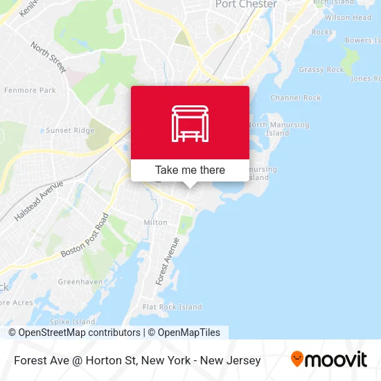 Mapa de Forest Ave @ Horton St