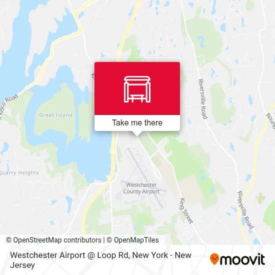 Westchester Airport @ Loop Rd map