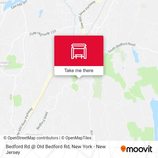 Bedford Rd @ Old Bedford Rd map