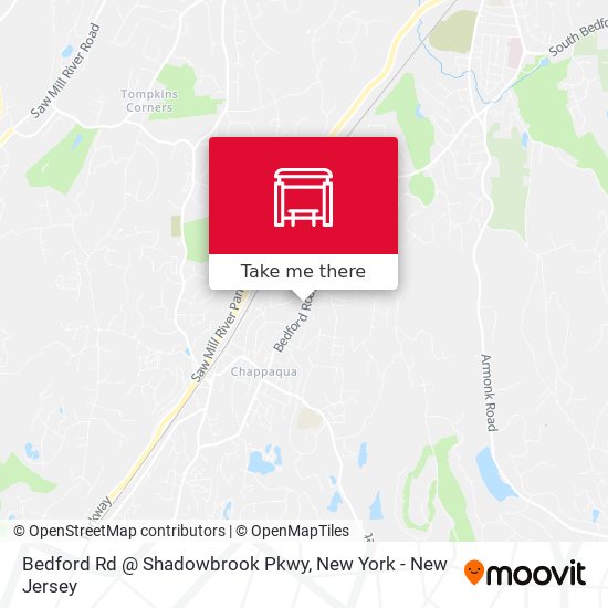 Mapa de Bedford Rd @ Shadowbrook Pkwy