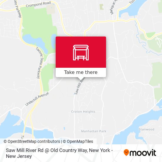 Mapa de Saw Mill River Rd @ Old Country Way