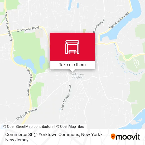 Commerce St @ Yorktown Commons map