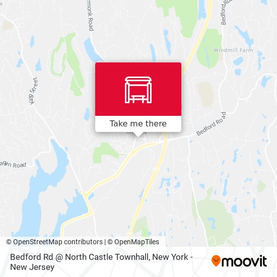 Mapa de Bedford Rd @ North Castle Townhall