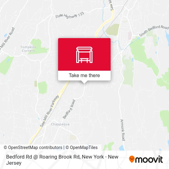 Bedford Rd @ Roaring Brook Rd map