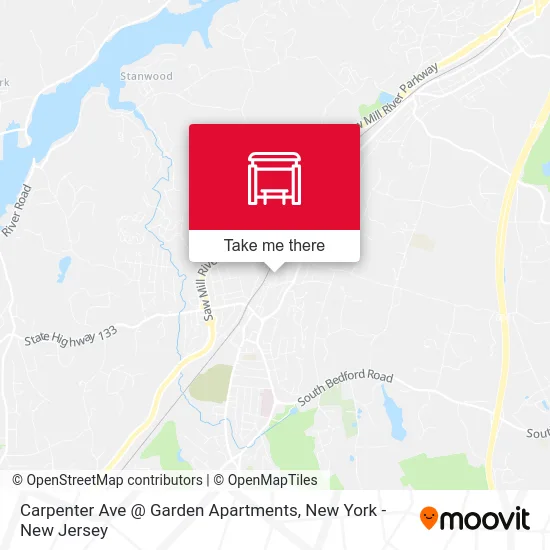 Carpenter Ave @ Garden Apartments map