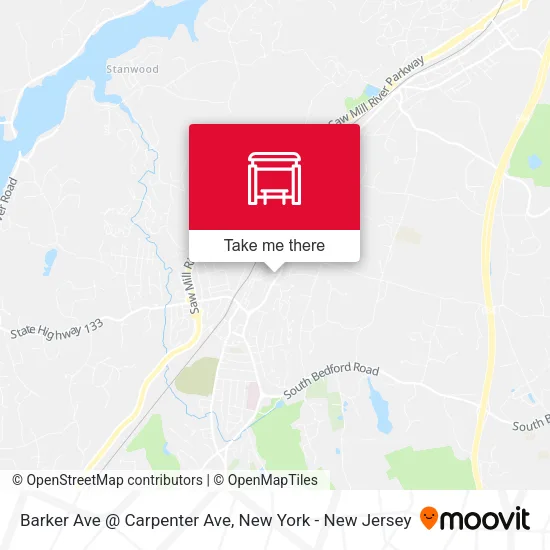 Mapa de Barker Ave @ Carpenter Ave