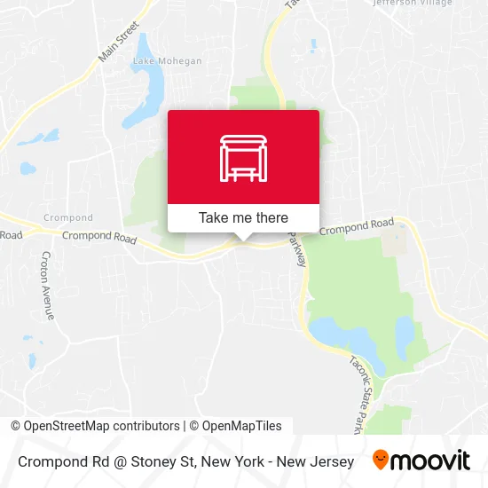 Crompond Rd @ Stoney St map