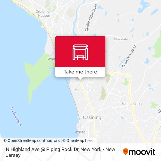 Mapa de N Highland Ave @ Piping Rock Dr