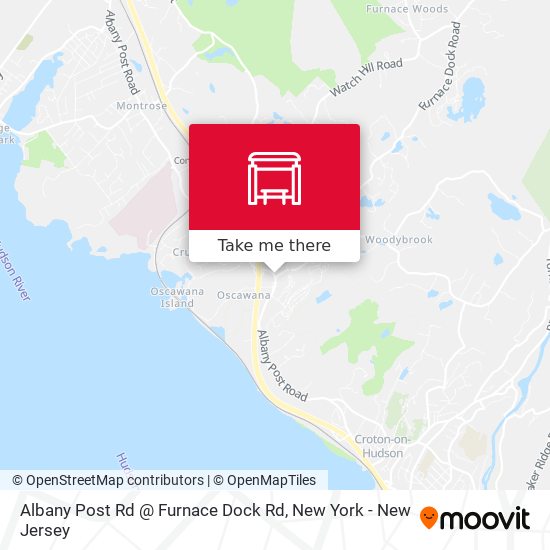 Mapa de Albany Post Rd @ Furnace Dock Rd