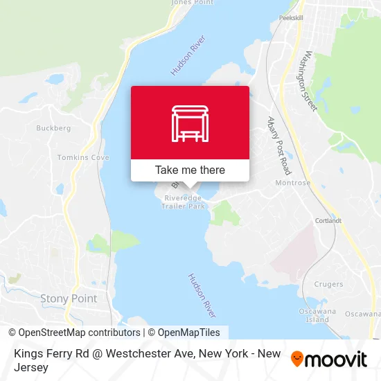 Kings Ferry Rd @ Westchester Ave map