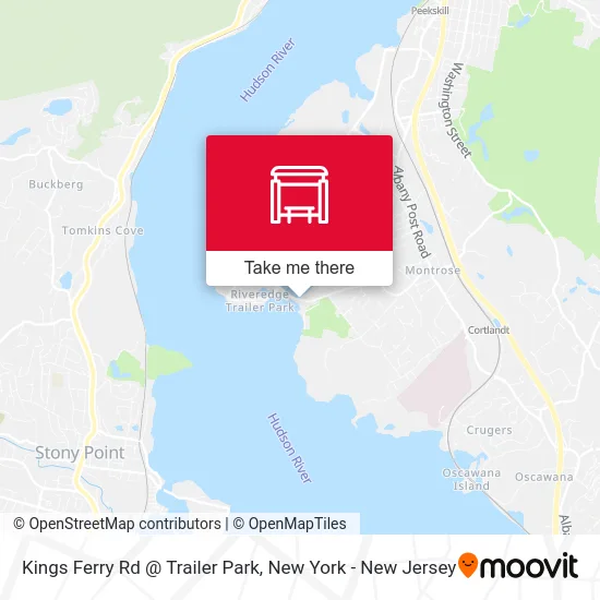 Kings Ferry Rd @ Trailer Park map