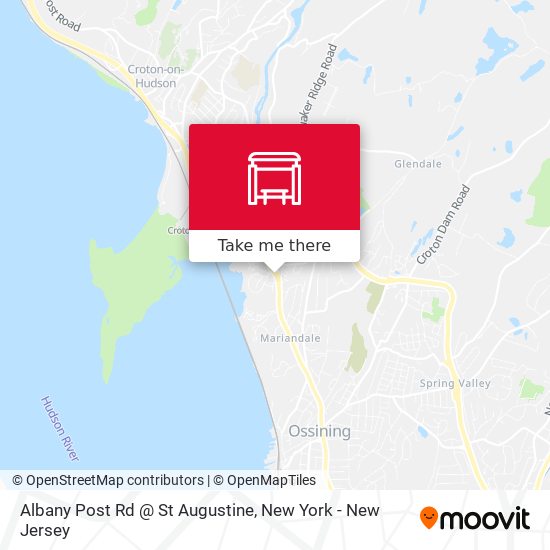 Mapa de Albany Post Rd @ St Augustine