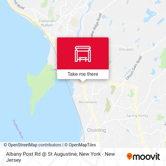 Mapa de Albany Post Rd @ St Augustine