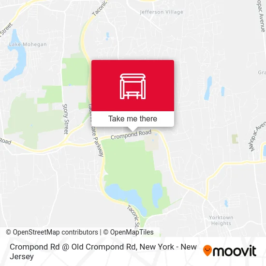 Crompond Rd @ Old Crompond Rd map