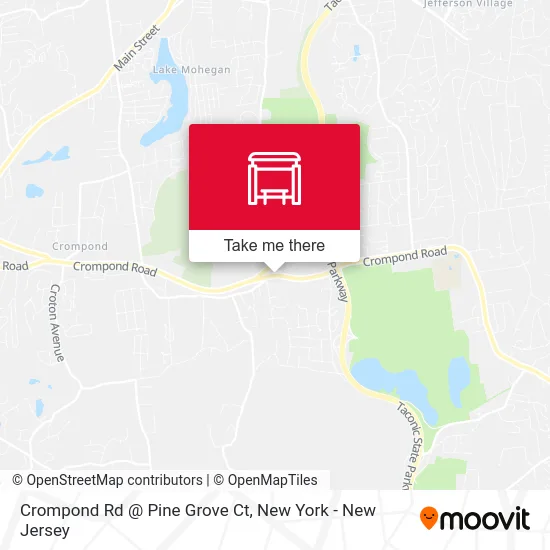 Crompond Rd @ Pine Grove Ct map