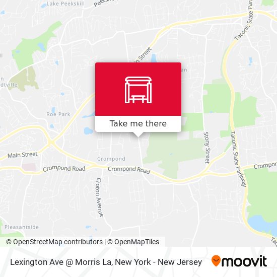 Mapa de Lexington Ave @ Morris La