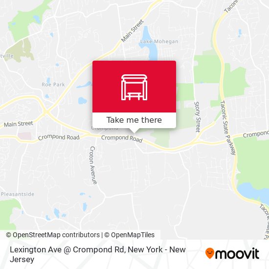 Mapa de Lexington Ave @ Crompond Rd
