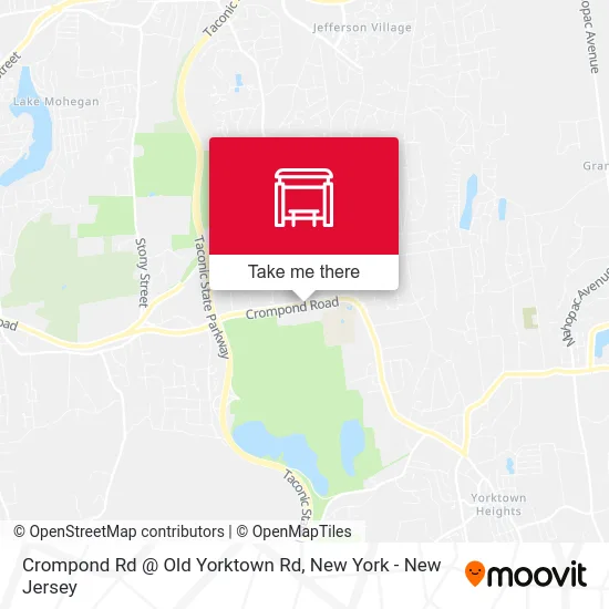 Crompond Rd @ Old Yorktown Rd map