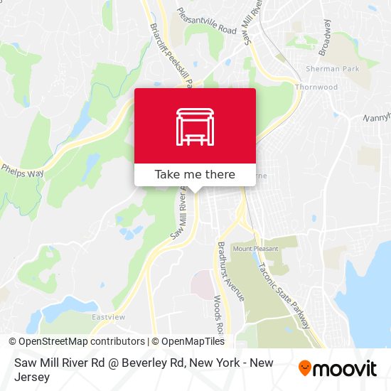 Mapa de Saw Mill River Rd @ Beverley Rd