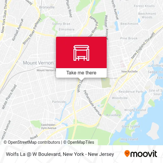 Wolfs La @ W Boulevard map