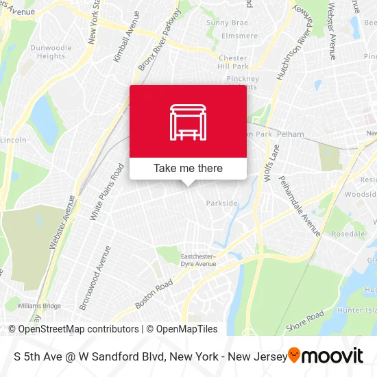 S 5th Ave @ W Sandford Blvd map