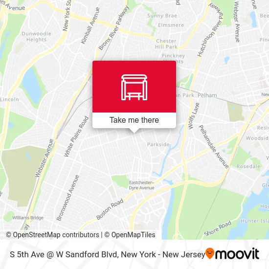 S 5th Ave @ W Sandford Blvd map