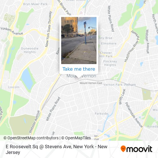 E Roosevelt Sq @ Stevens Ave map