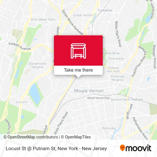 Locust St @ Putnam St map