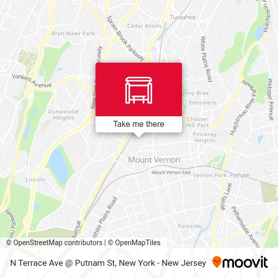 N Terrace Ave @ Putnam St map