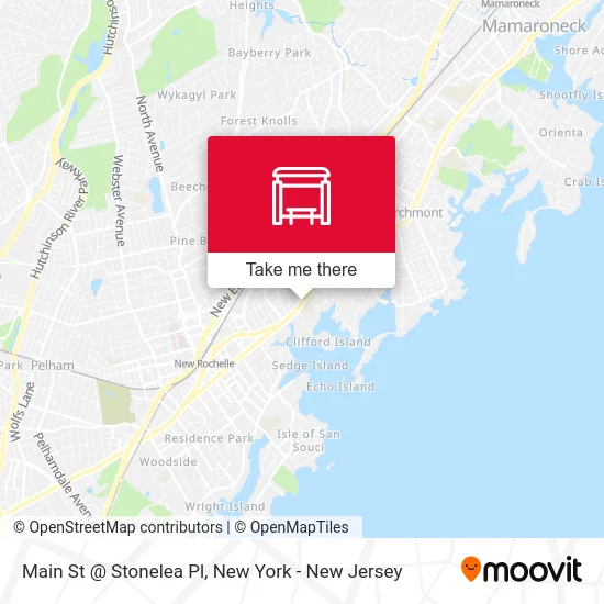 Main St @ Stonelea Pl map