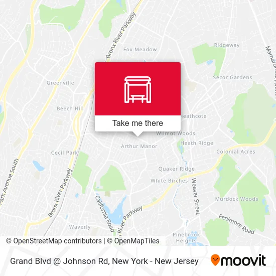 Grand Blvd @ Johnson Rd map