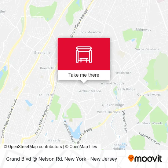 Grand Blvd @ Nelson Rd map