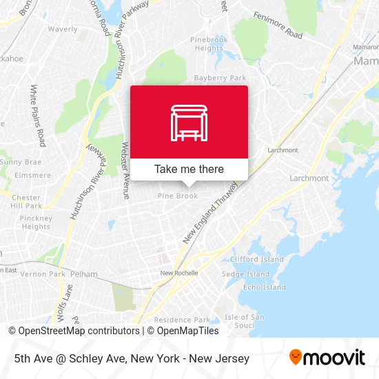 5th Ave @ Schley Ave map