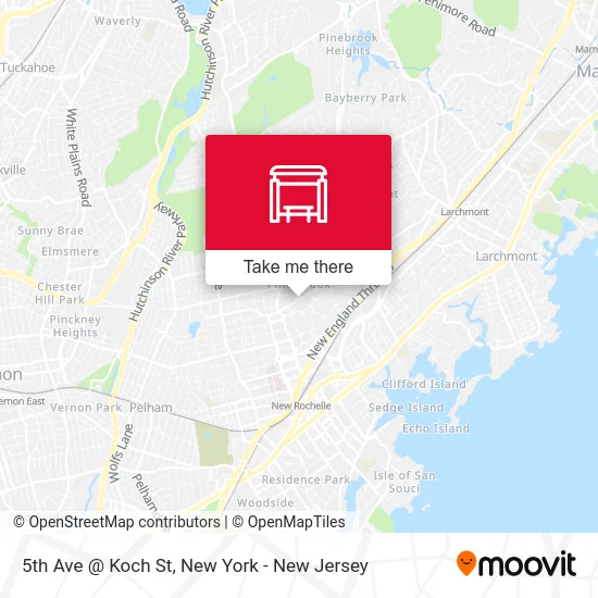 5th Ave @ Koch St map