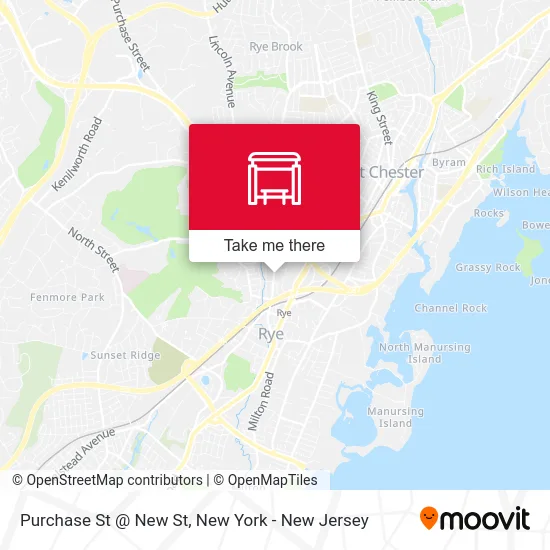 Purchase St @ New St map