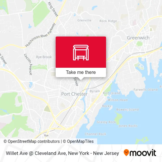 Mapa de Willet Ave @ Cleveland Ave