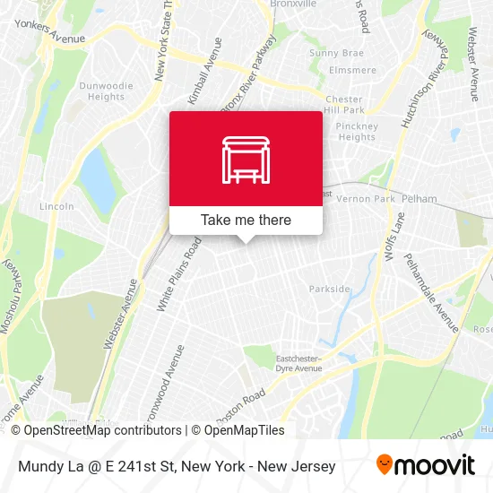 Mundy La @ E 241st St map