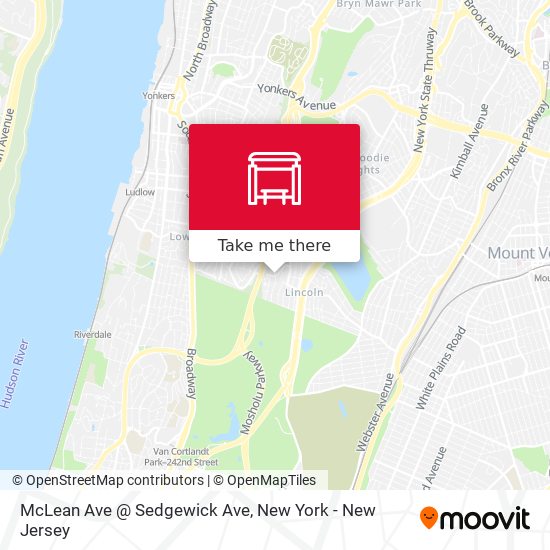 McLean Ave @ Sedgewick Ave map