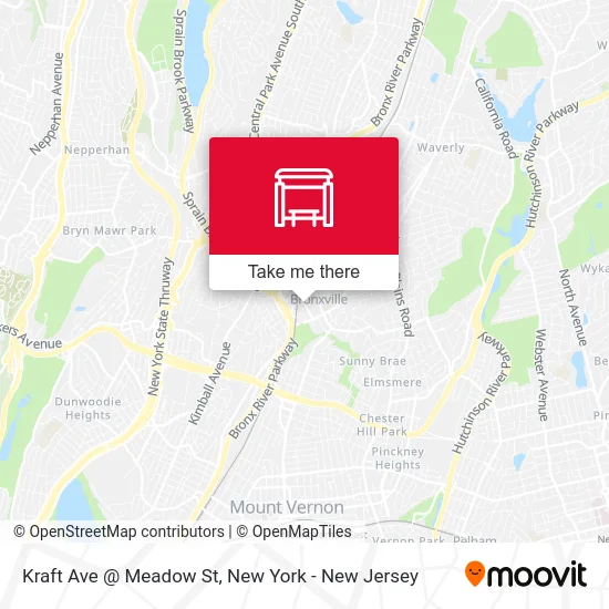 Kraft Ave @ Meadow St map