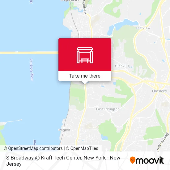 S Broadway @ Kraft Tech Center map