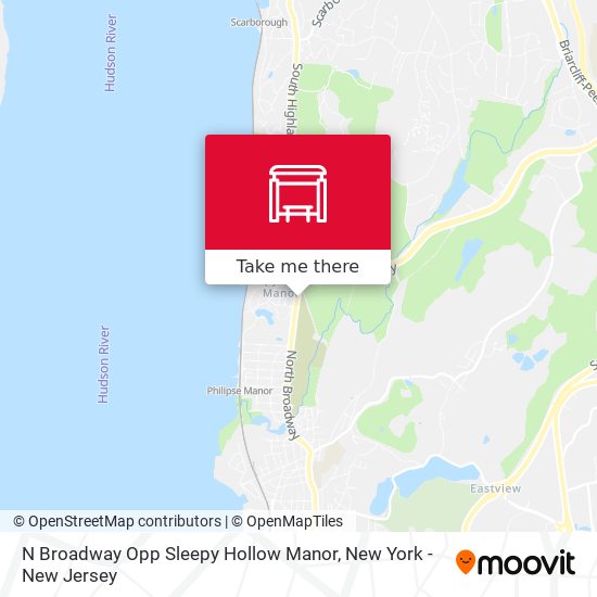 Mapa de N Broadway Opp Sleepy Hollow Manor