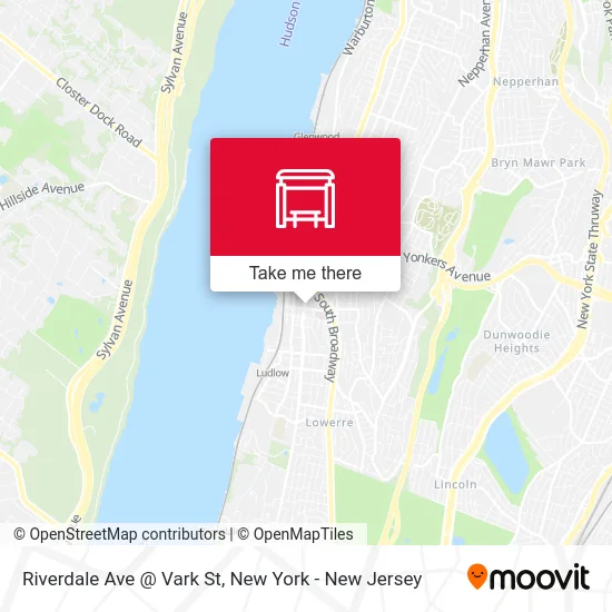 Riverdale Ave @ Vark St map