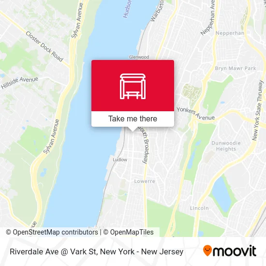 Riverdale Ave @ Vark St map